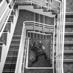 escaliers Ibis centre Caen